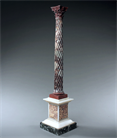 Picture of Rare Large Grand Tour Specimen Marble Strigil Column