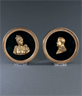 Picture of Pair of plaques of Napoleon and Josephine