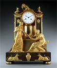 Picture of CA0533 Important French Empire Fortune Teller Clock