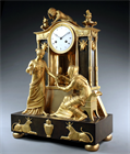 Picture of CA0533 Important French Empire Fortune Teller Clock
