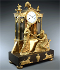 Picture of CA0533 Important French Empire Fortune Teller Clock