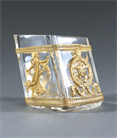 Picture of Napoleon III French Empire Revival Glass Desk Pen Pot