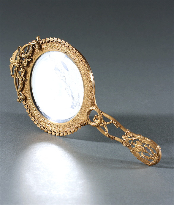 Picture of CA0555 19th Century French Empire style hand mirror