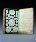 Picture of CA0502 Grand Tour Paoletti Intaglio book of Art and Antiquities from the Vatican in Rome