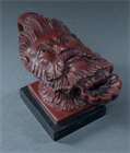 Picture of Rare Grand Tour Marmo Rosso Marble Oil Lamp