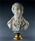 Picture of Rare 19th century alabaster bust of Robert 'Rabbie' Burns