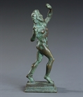 Picture of CA0497 Grand Tour Collection of verdigris bronze Neapolitan figures