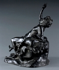 Picture of CA0494 Rare Grand Tour bronze of the Drunken Satyr