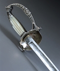 Picture of CA0475 Napoleonic period French silver sword by Fournera with a dedication