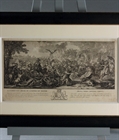 Picture of CA0476 A fine pair of prints from the Triumphs of Alexander series by Le Brun