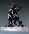 Picture of CA0471 Bronze 'L'Amour au Papillon' after Chaudet