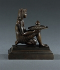 Picture of CA0486 English Regency Egyptian Revival kneeling Egyptian