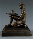 Picture of CA0486 English Regency Egyptian Revival kneeling Egyptian