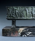 Picture of CA0468 Grand Tour Bacchanalian Sarcophagus signed Nisini