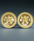 Picture of CA0485 Fine pair of French Empire curtain tie backs 