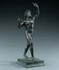 Picture of CA0458 Grand Tour Verdigris Bronze of the Dancing Faun