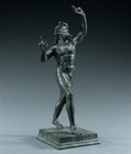 Picture of CA0458 Grand Tour Verdigris Bronze of the Dancing Faun
