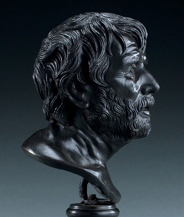 Picture of CA0445 Fine Grand Tour bronze bust of Seneca