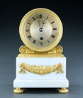 Picture of English Regency period boudoir clock