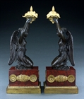 Picture of CA0433 Very decorative French Empire Period Victory Garniture