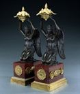 Picture of CA0433 Very decorative French Empire Period Victory Garniture