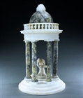 Picture of CA0437 Large Grand Tour Alabaster model of a classical Cupola