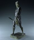Picture of CA0432 Italian Grand Tour bronze of the Executioner after Massimiliano Soldani Benzi