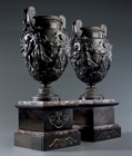 Picture of CA0428 Large late 19th century pair of Townley Vases