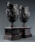 Picture of Large late 19th century pair of Townley Vases