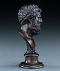 Picture of CA0427 Small Grand Tour Bronze Bust of Sophocles