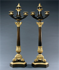 Picture of CA0423 Fine Pair of Late French Empire candelabra