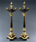 Picture of CA0423 Fine Pair of Late French Empire candelabra