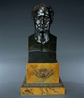 Picture of CA0385 Large Bronze Bust of Napoleon after Chaudet, signed Houdon 