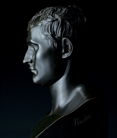 Picture of CA0385 Large Bronze Bust of Napoleon after Chaudet, signed Houdon 