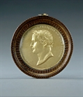 Picture of Rare Pair of Plaques of Napoleon and Alexander of Russia by Galle