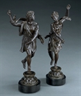 Picture of CA0305 Rare 19th century Atalanta and Hippomenes bronzes