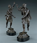 Picture of CA0305 Rare 19th century Atalanta and Hippomenes bronzes