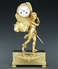 Picture of CA0295 Fine French Empire 'Amore Flees with Time' clock