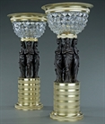Picture of CA0311 Rare pair of French Retour d'Egypte centrepieces