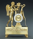 Picture of CA0312 French Empire Amore Mantel Clock by Galle