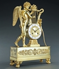 Picture of CA0312 French Empire Amore Mantel Clock by Galle