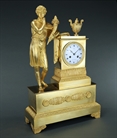 Picture of CA0286 Fine large French Empire Harpocrates mantel clock
