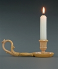 Picture of CA0289 Rare carved marble Grand Tour chamberstick