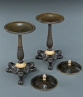 Picture of Fine pair of English Regency potpourri stands