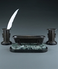 Picture of CA0261 Rare Regency classical Roman bath desk set