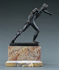 Picture of CA0258 Grand Tour Borghese Gladiator on Breccia marble base