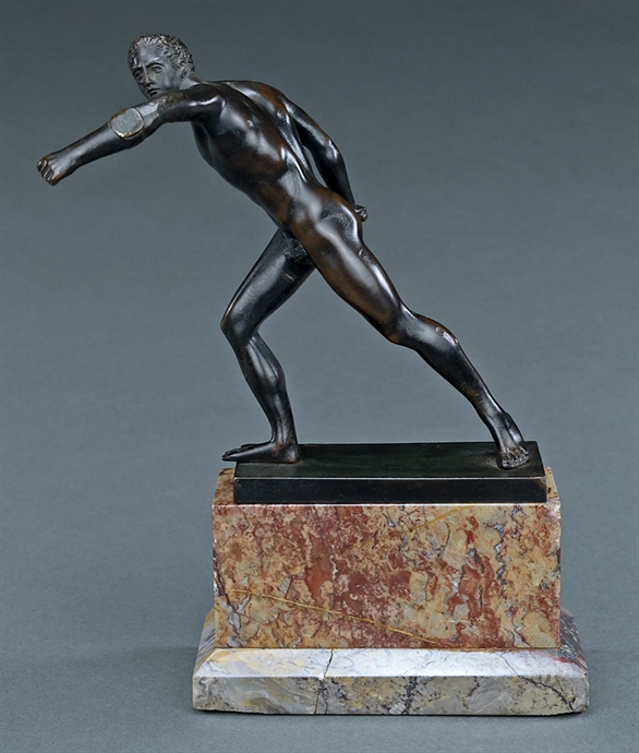 Picture of Grand Tour Borghese Gladiator on Breccia marble base