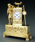 Picture of CA0250 Fine French Empire mantel clock by LePaute