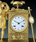 Picture of CA0250 Fine French Empire mantel clock by LePaute