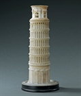 Picture of CA0244 Grand Tour alabaster Leaning Tower of Pisa